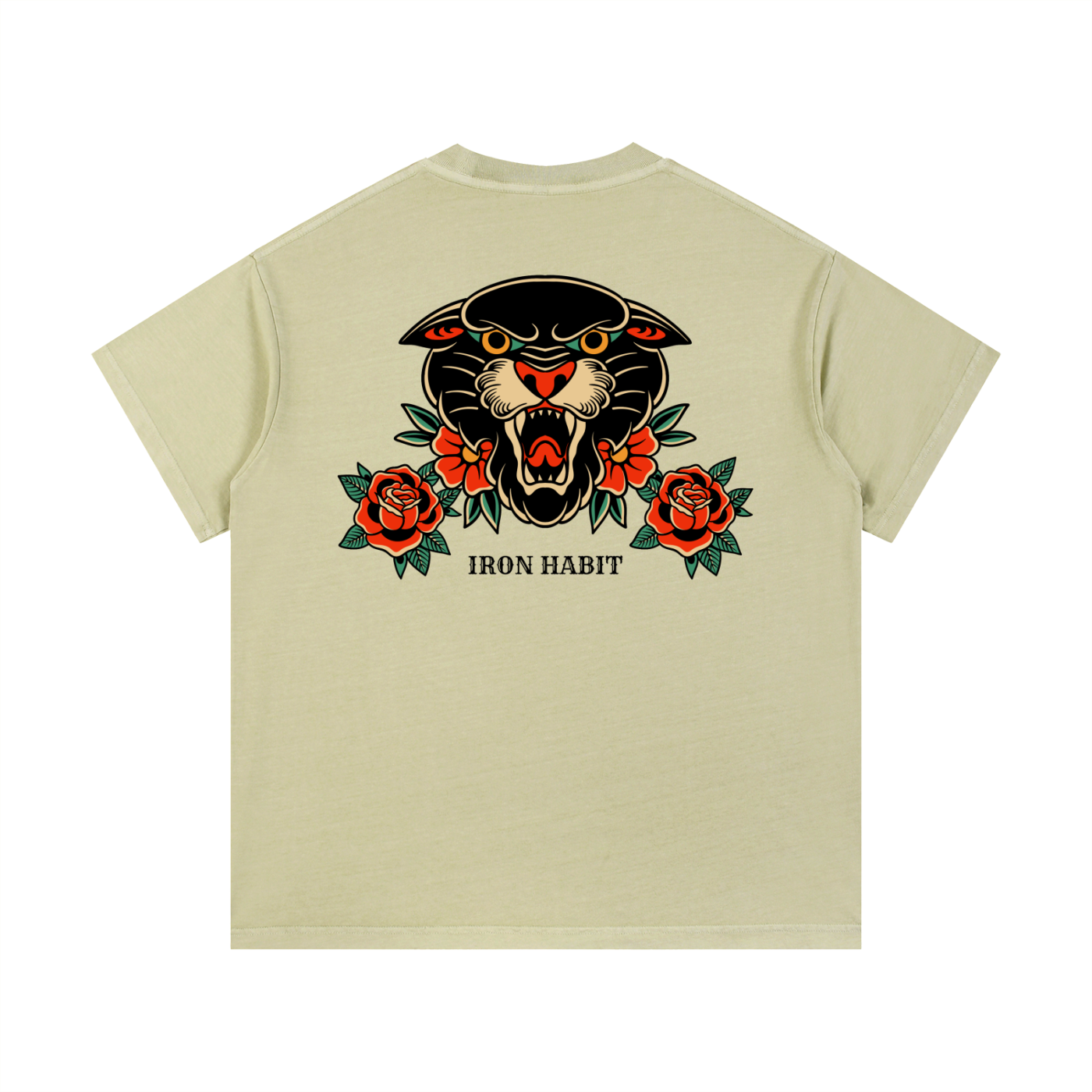 Iron Habit Core Tee - Trad Panther