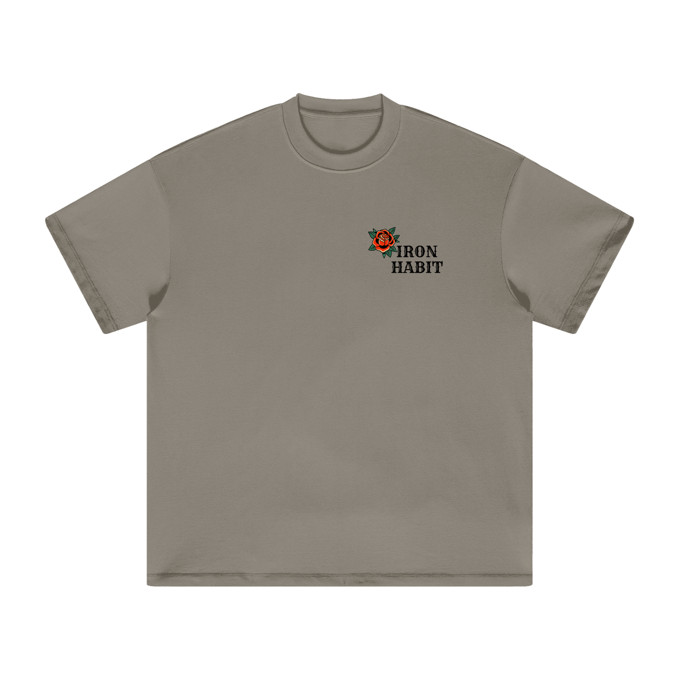 Iron Habit Oversized Tee - Trad Panther
