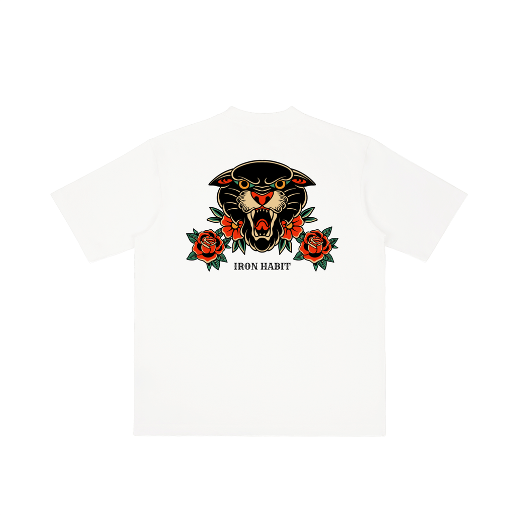 Iron Habit Core HEAVYWEIGHT Tee - Trad Panther