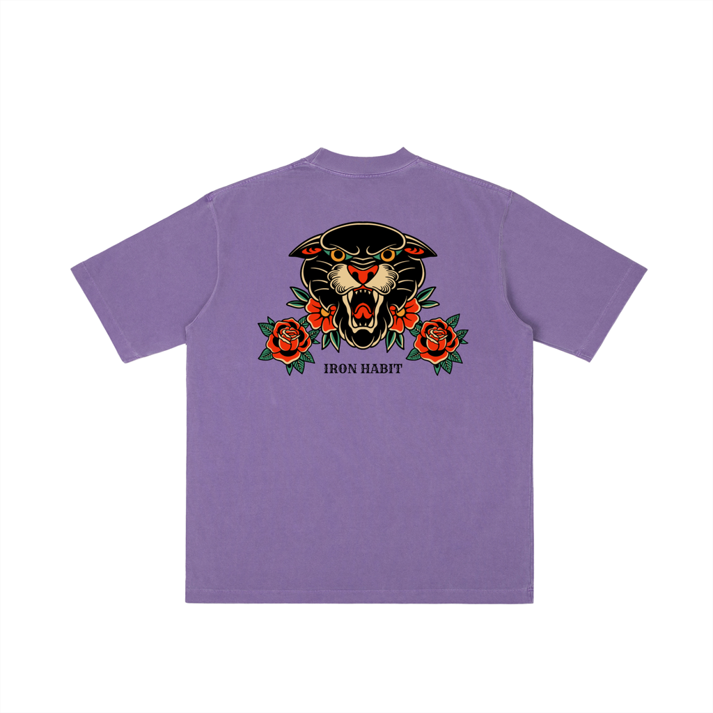 Iron Habit Core HEAVYWEIGHT Tee - Trad Panther