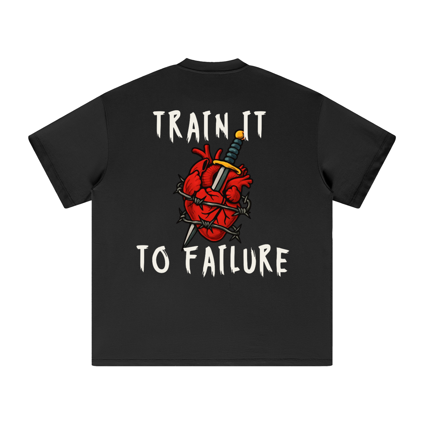 Iron Habit Oversized Tee - Train It To Failure