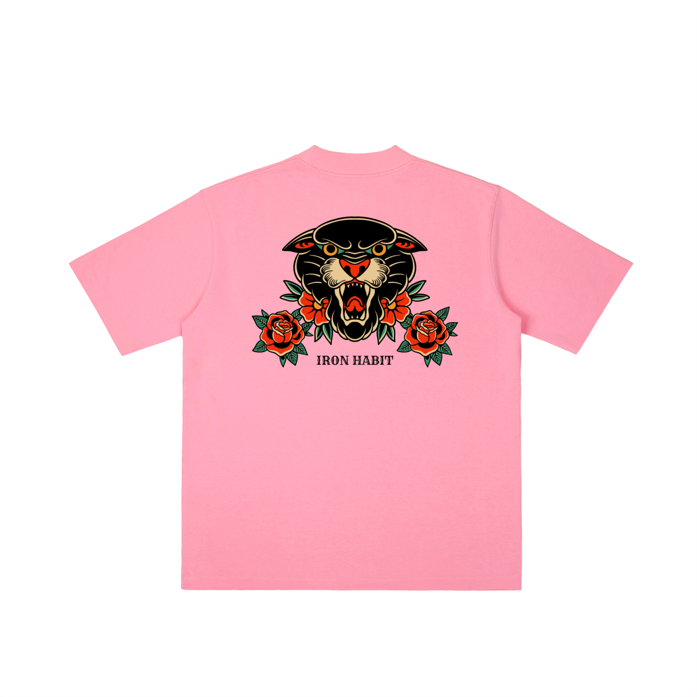 Iron Habit Core HEAVYWEIGHT Tee - Trad Panther