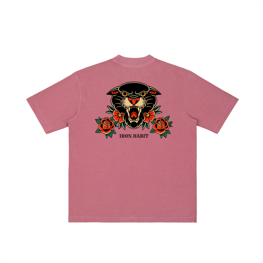 Iron Habit Core HEAVYWEIGHT Tee - Trad Panther
